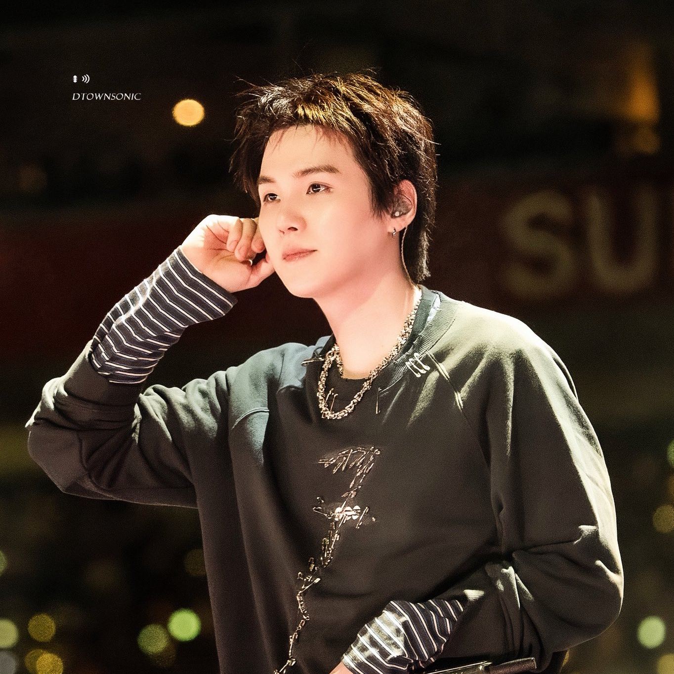 A moment captured by SUGA (BTS)'s fan