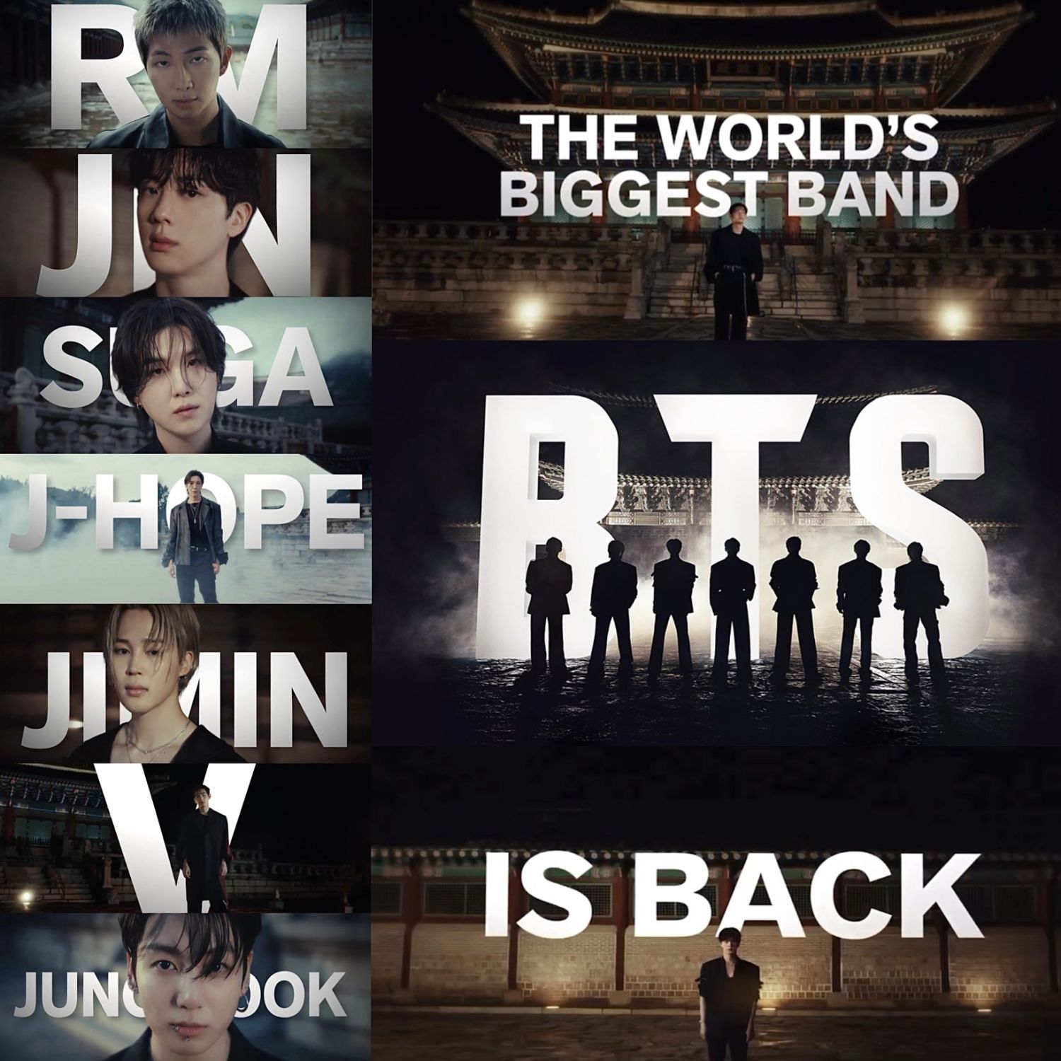 BTSの舞台裏ショット