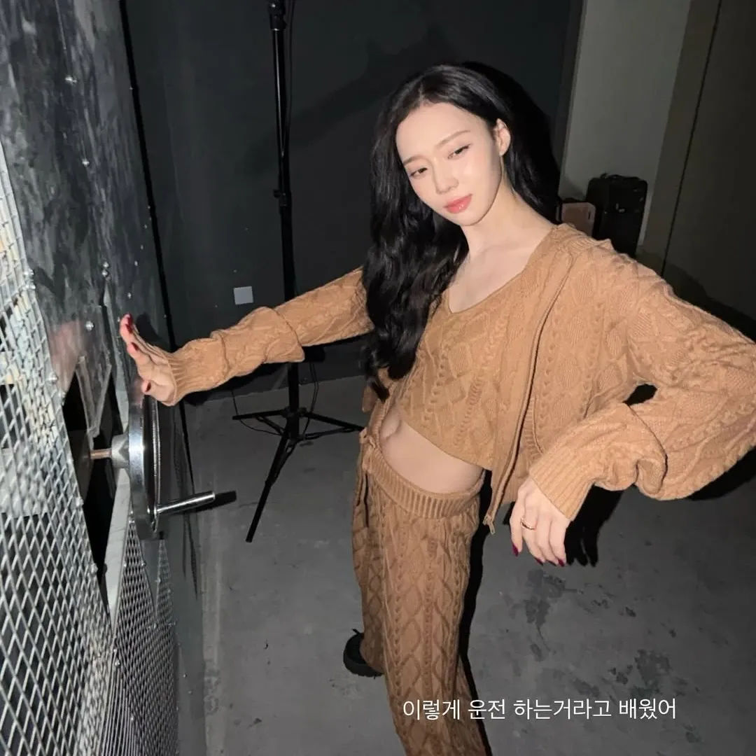 A moment captured by Winter (aespa)'s fan