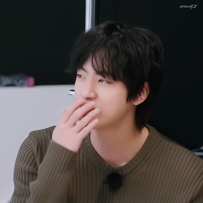 Behind-the-scenes cut of Jin (BTS)