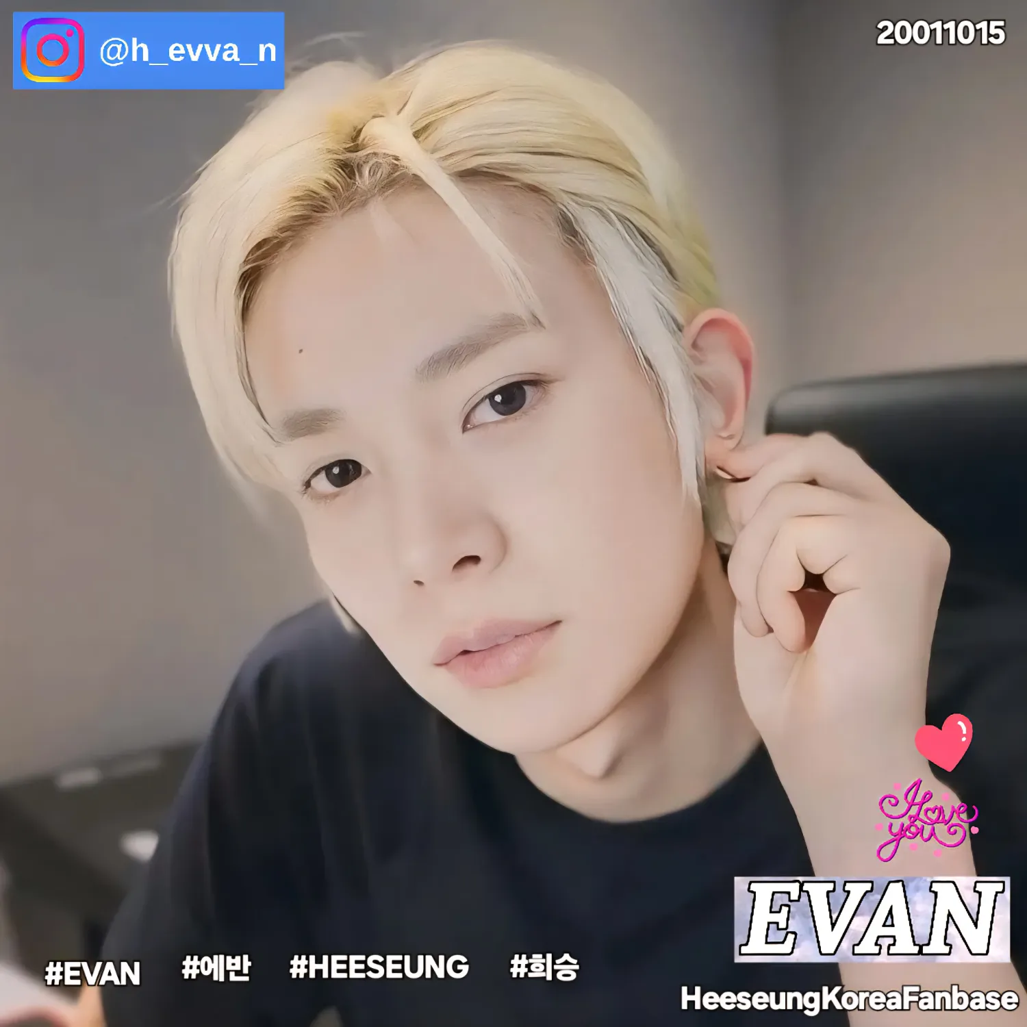 Momen yang diabadikan oleh penggemar Evan