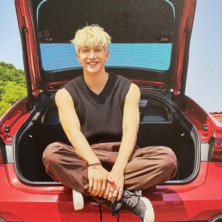 Recent activity shot of Jinjin (ASTRO)