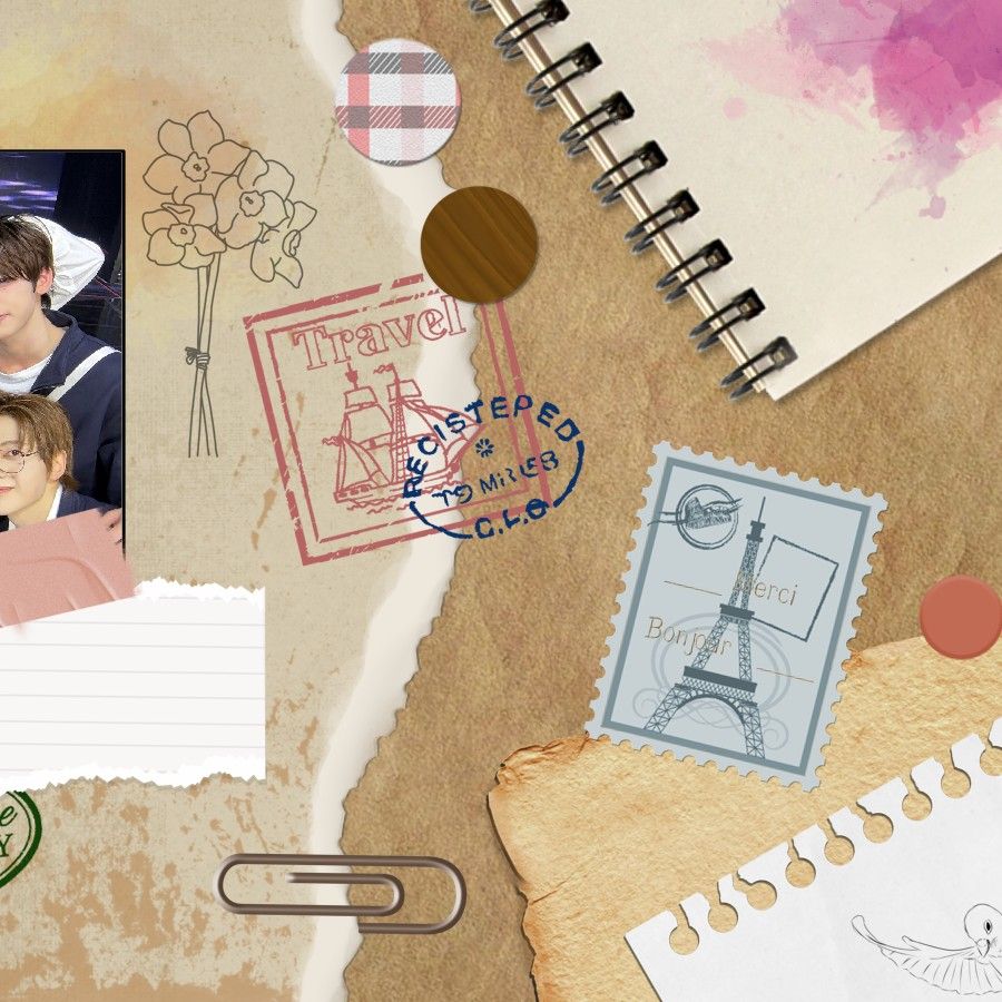 Behind-the-scenes cut of Han Yujin