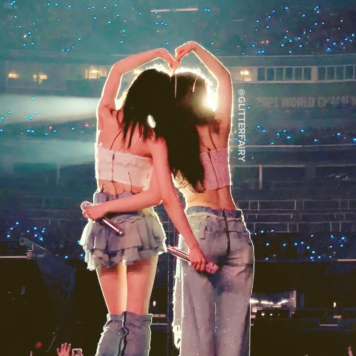 A moment captured by Sana (TWICE)'s fan