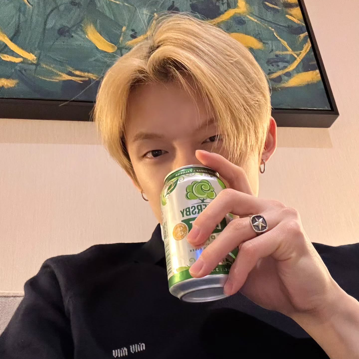A moment captured by Yeonjun (TOMORROW X TOGETHER)'s fan