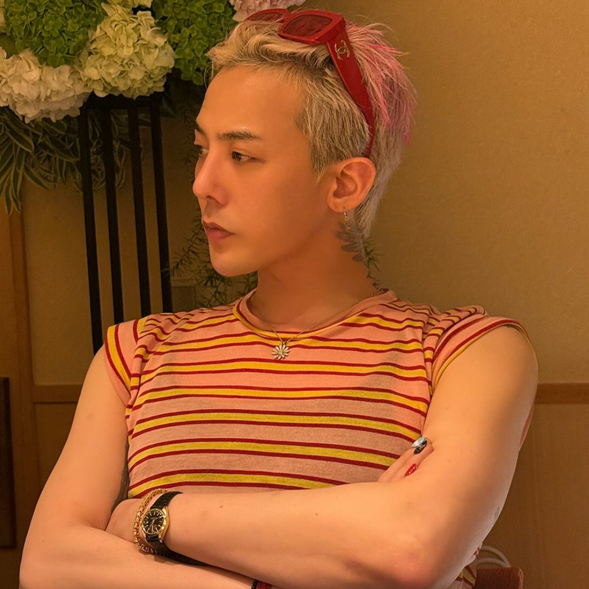 Recent activity shot of G-DRAGON (BIGBANG)