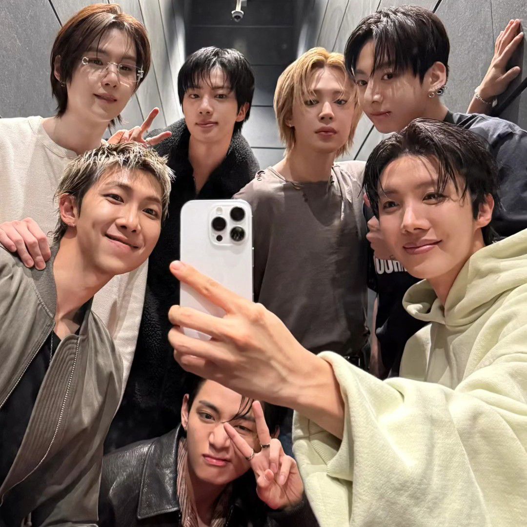 A moment captured by BTS's fan