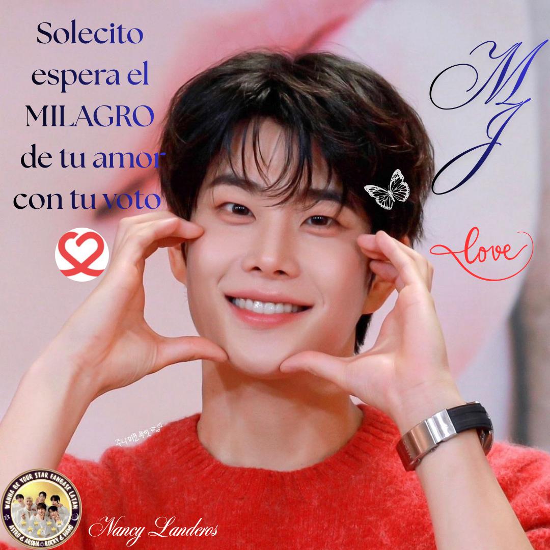 A moment captured by MJ (ASTRO)'s fan