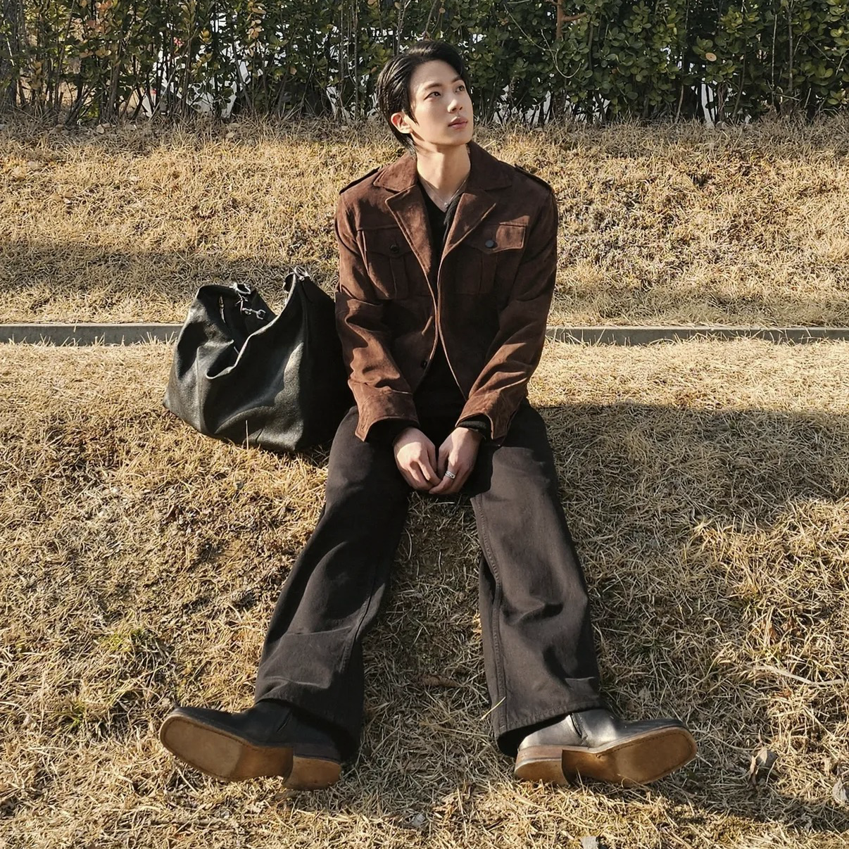 Foto aktivitas terbaru Jin (BTS)