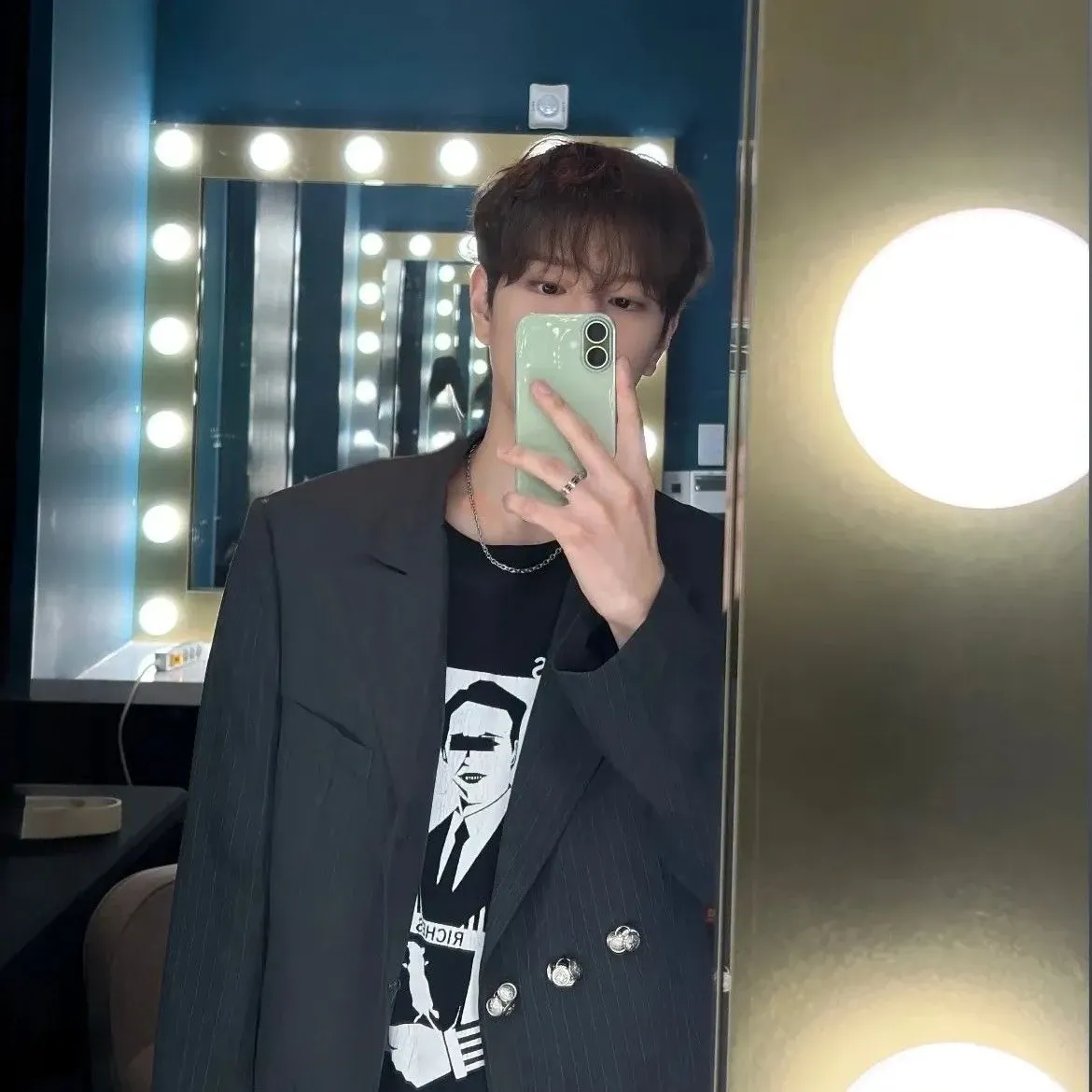 Behind-the-scenes cut of Seungmin (Stray Kids)