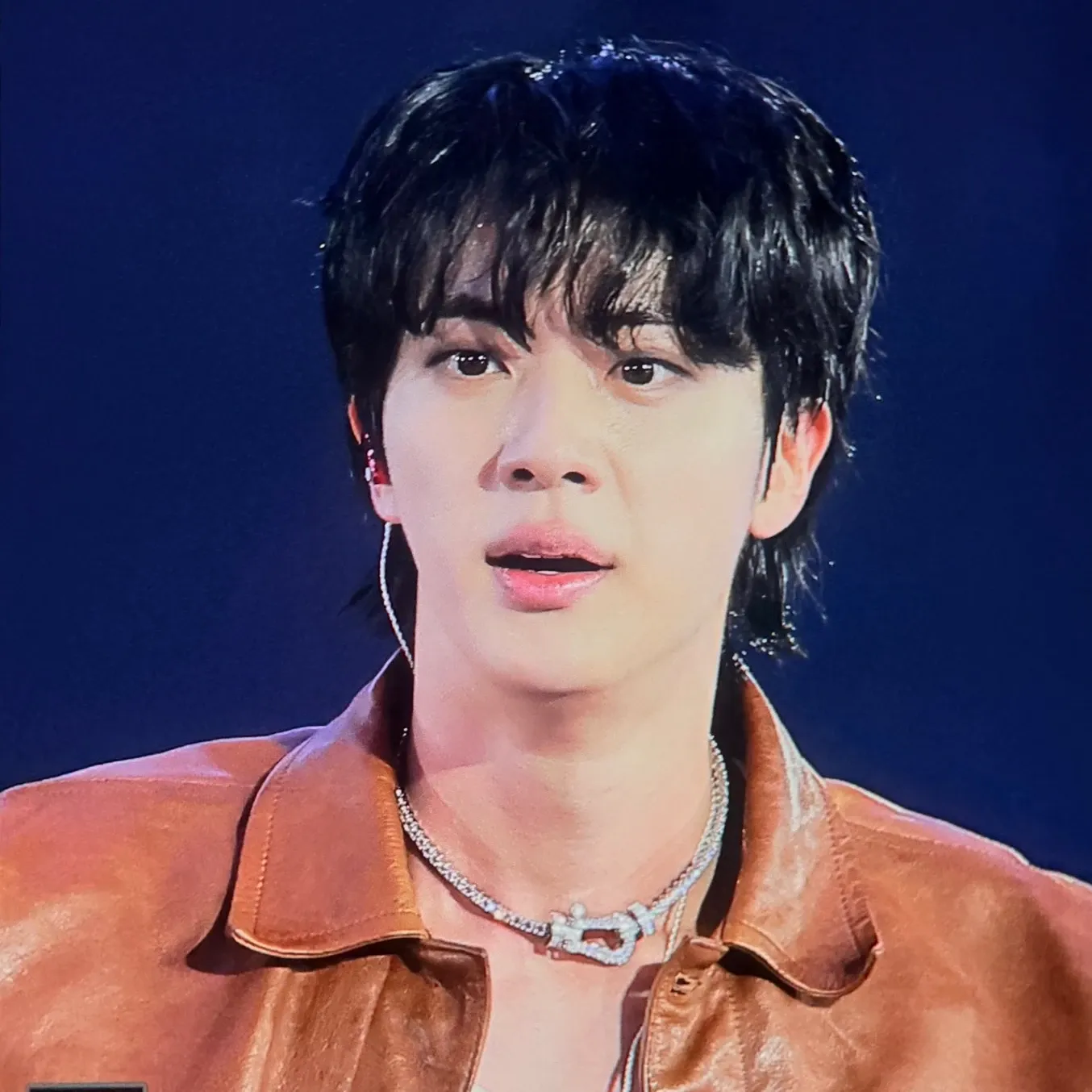 A moment captured by Jin (BTS)'s fan