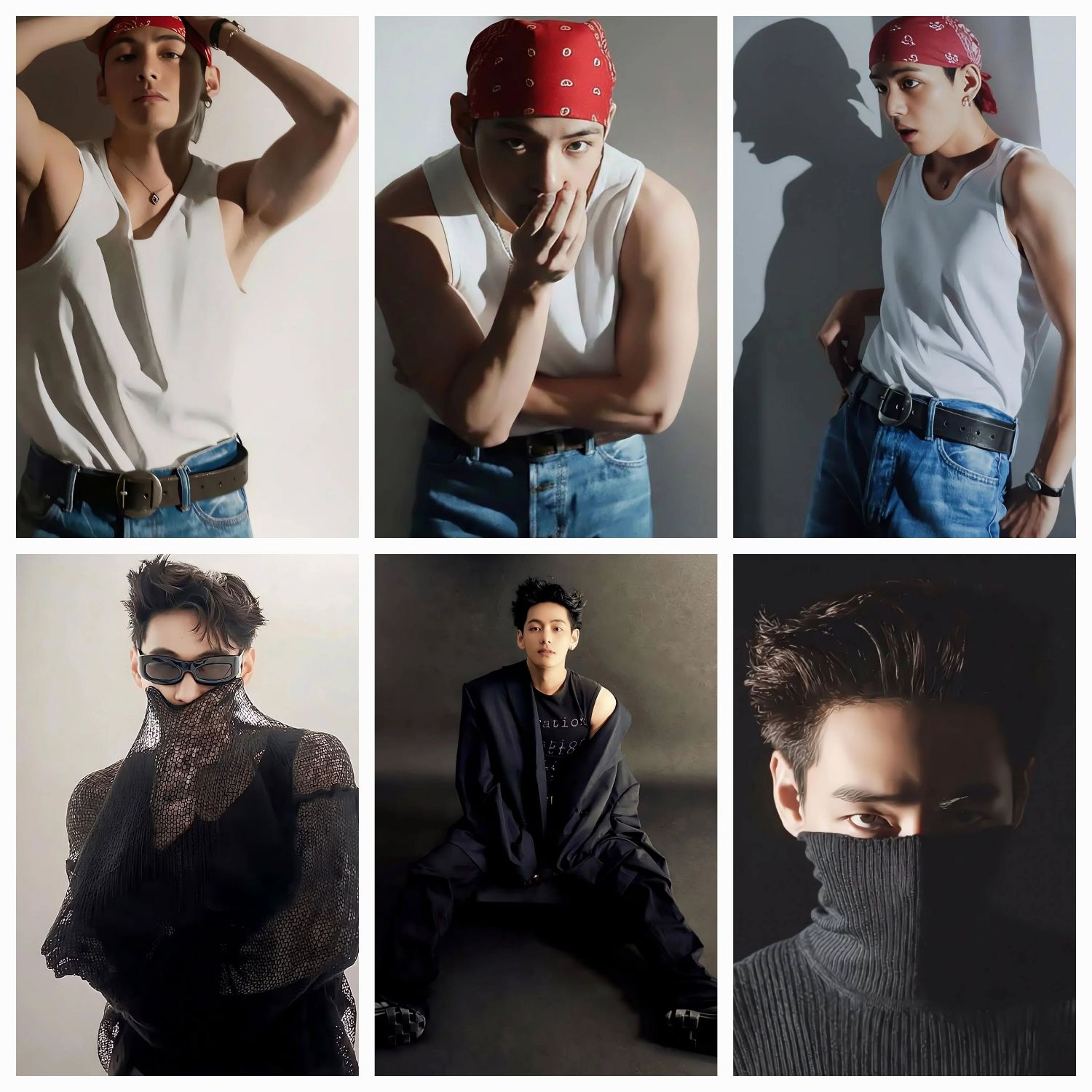 A moment captured by V (BTS)'s fan