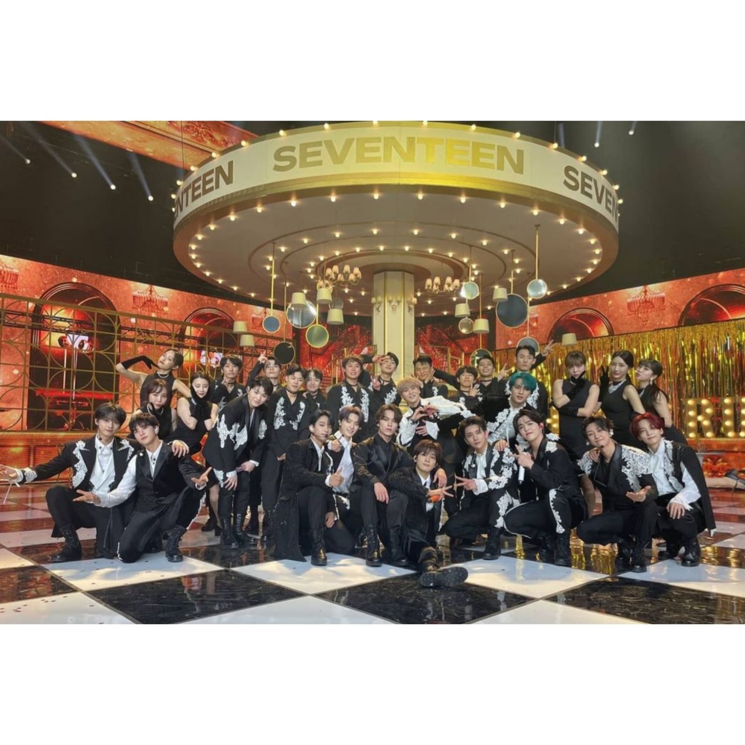 Potret di balik layar SEVENTEEN