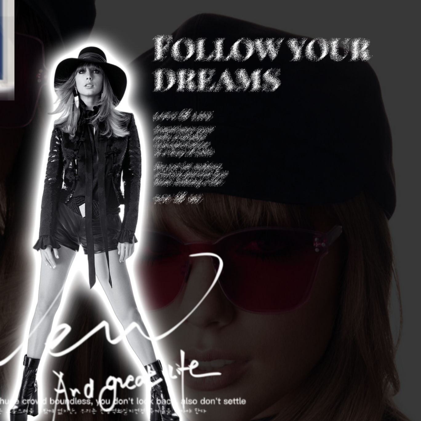 A moment captured by Taylor Swift's fan