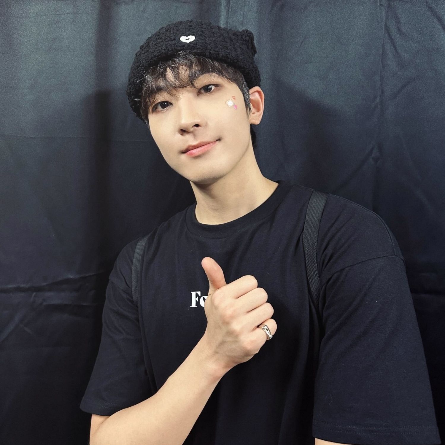 A moment captured by Wonwoo (SEVENTEEN)'s fan