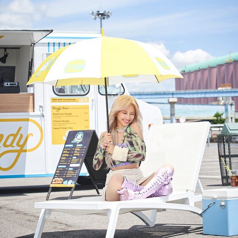 ソヨン (i-dle)の舞台裏ショット