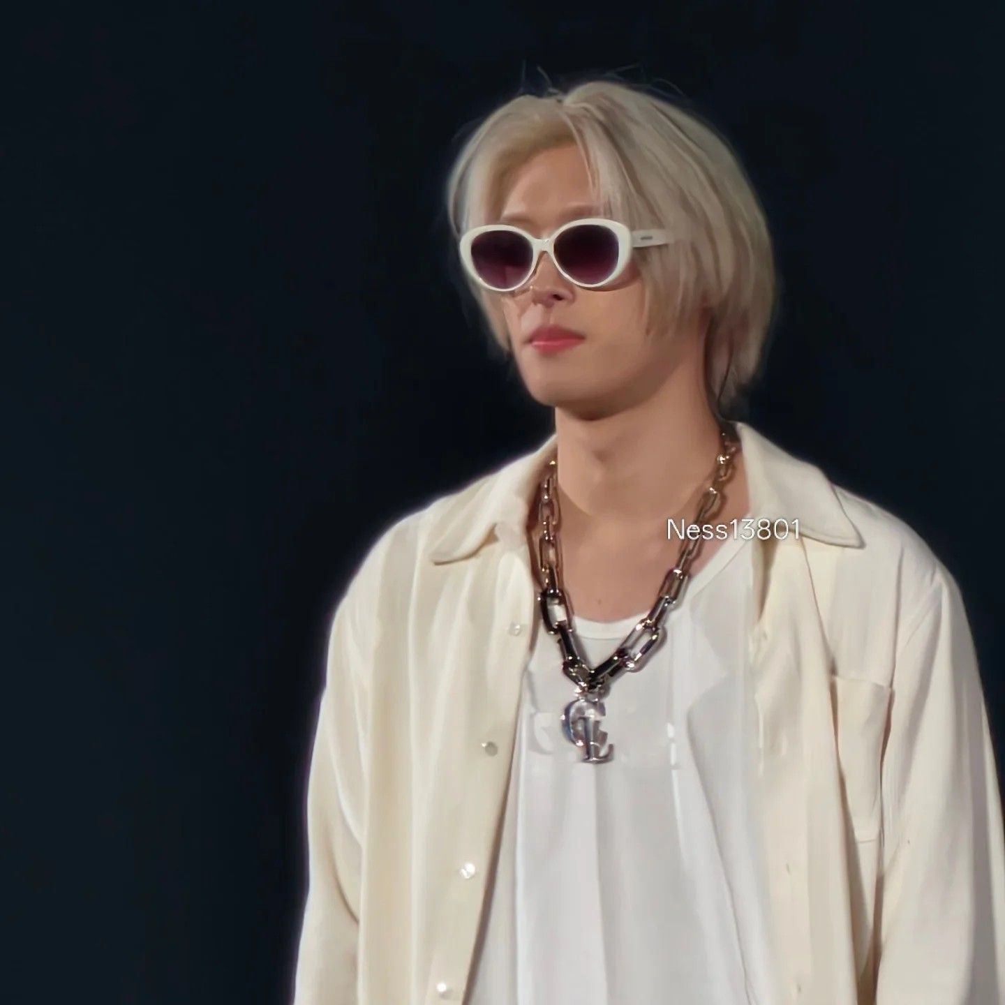 A moment captured by Mingi (ATEEZ)'s fan