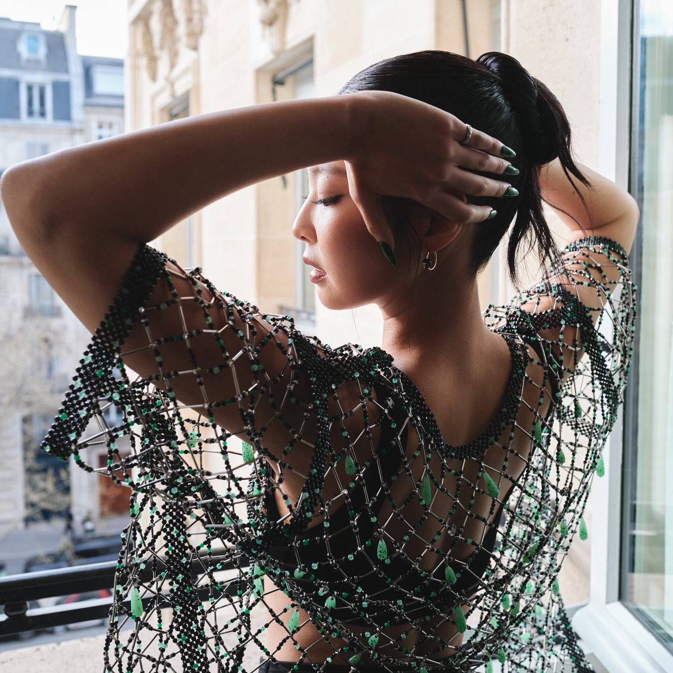 A moment captured by Jennie (BLACKPINK)'s fan