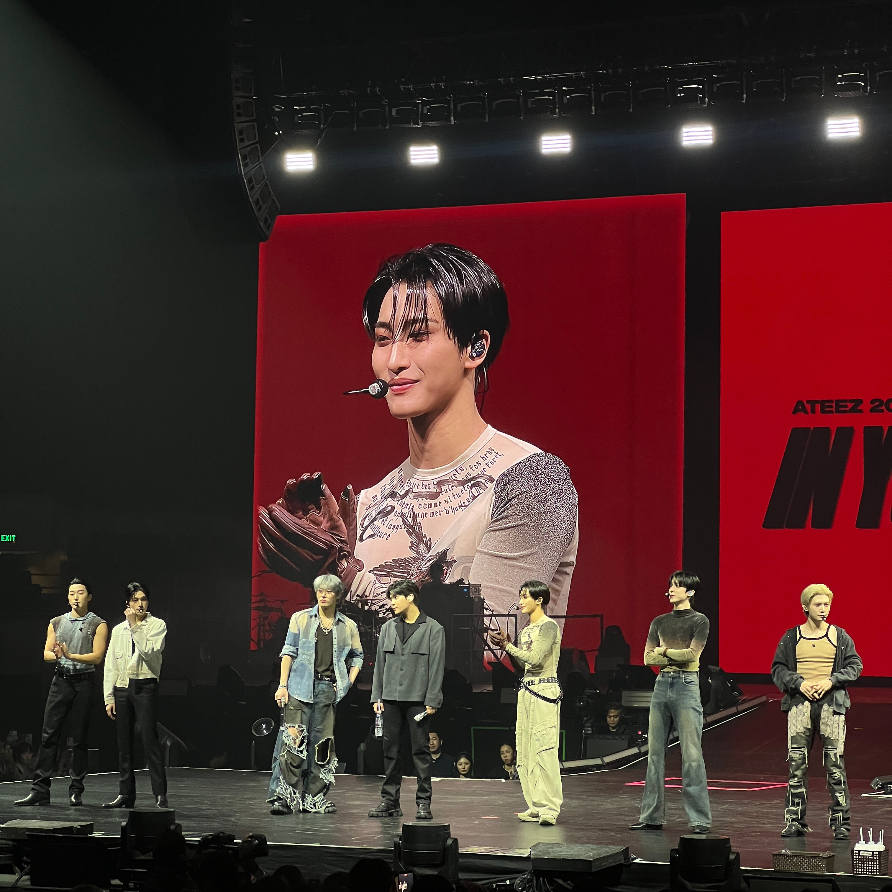 Recent activity shot of Seonghwa (ATEEZ)