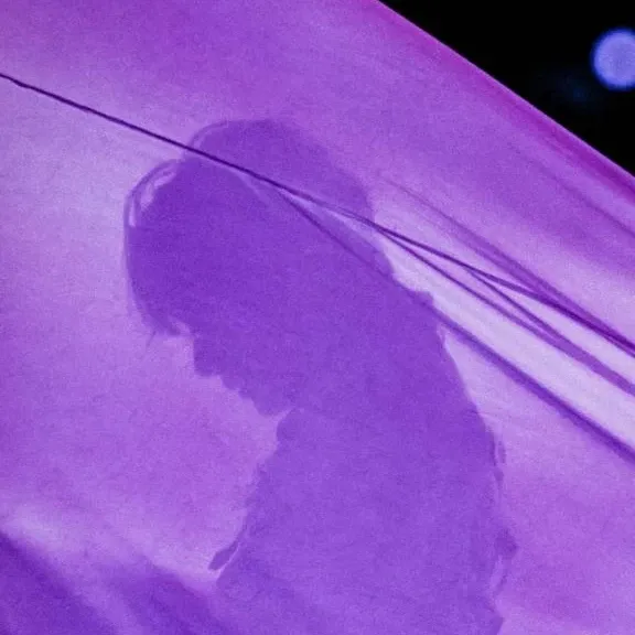A moment captured by V (BTS)'s fan