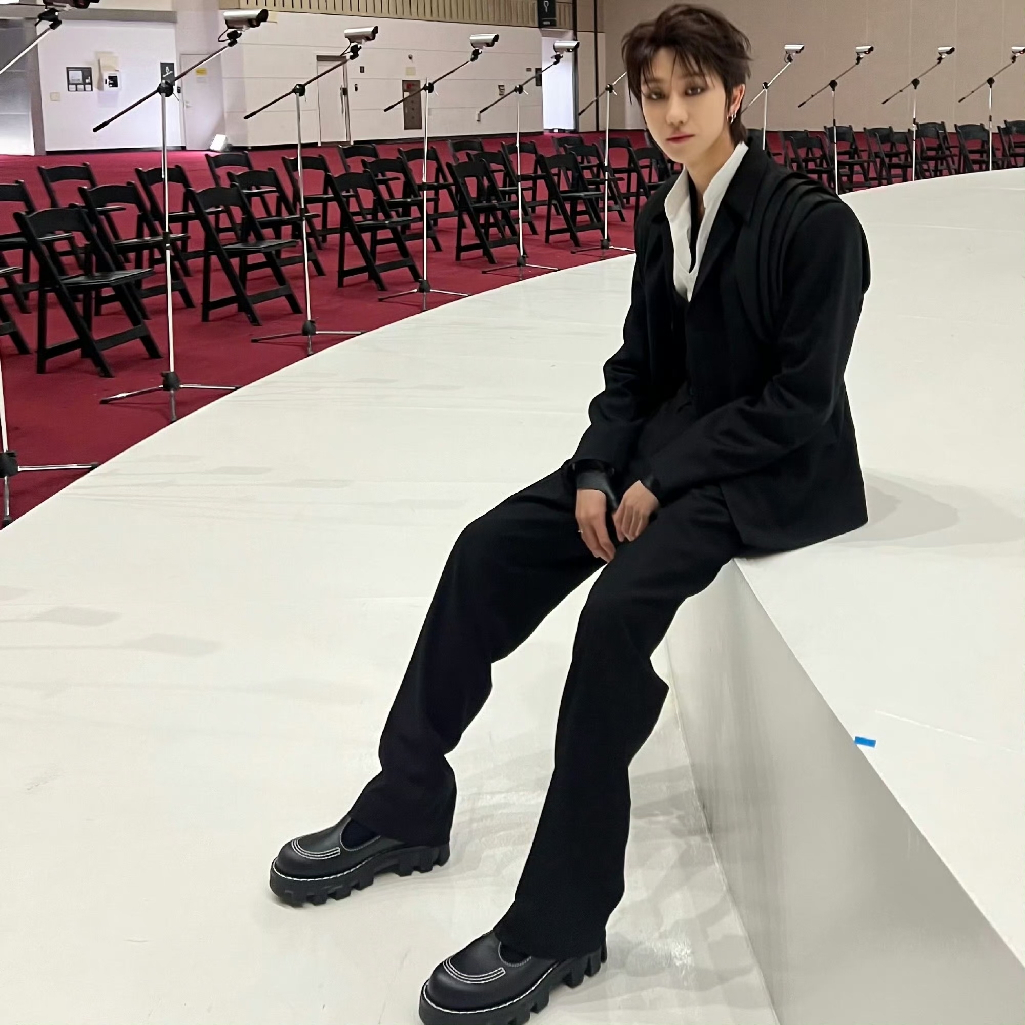 A moment captured by The 8 (SEVENTEEN)'s fan