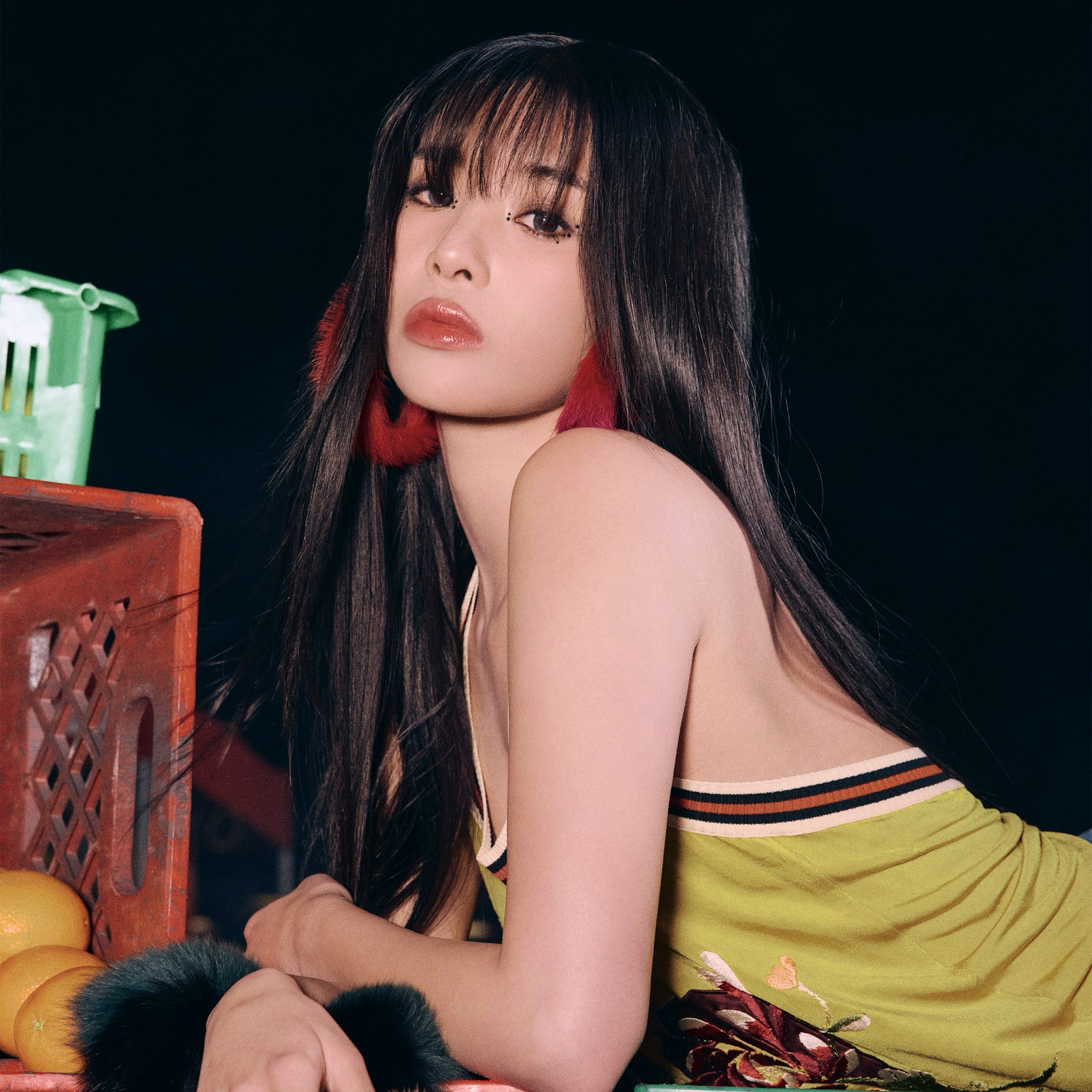 A moment captured by Sophia (KATSEYE)'s fan