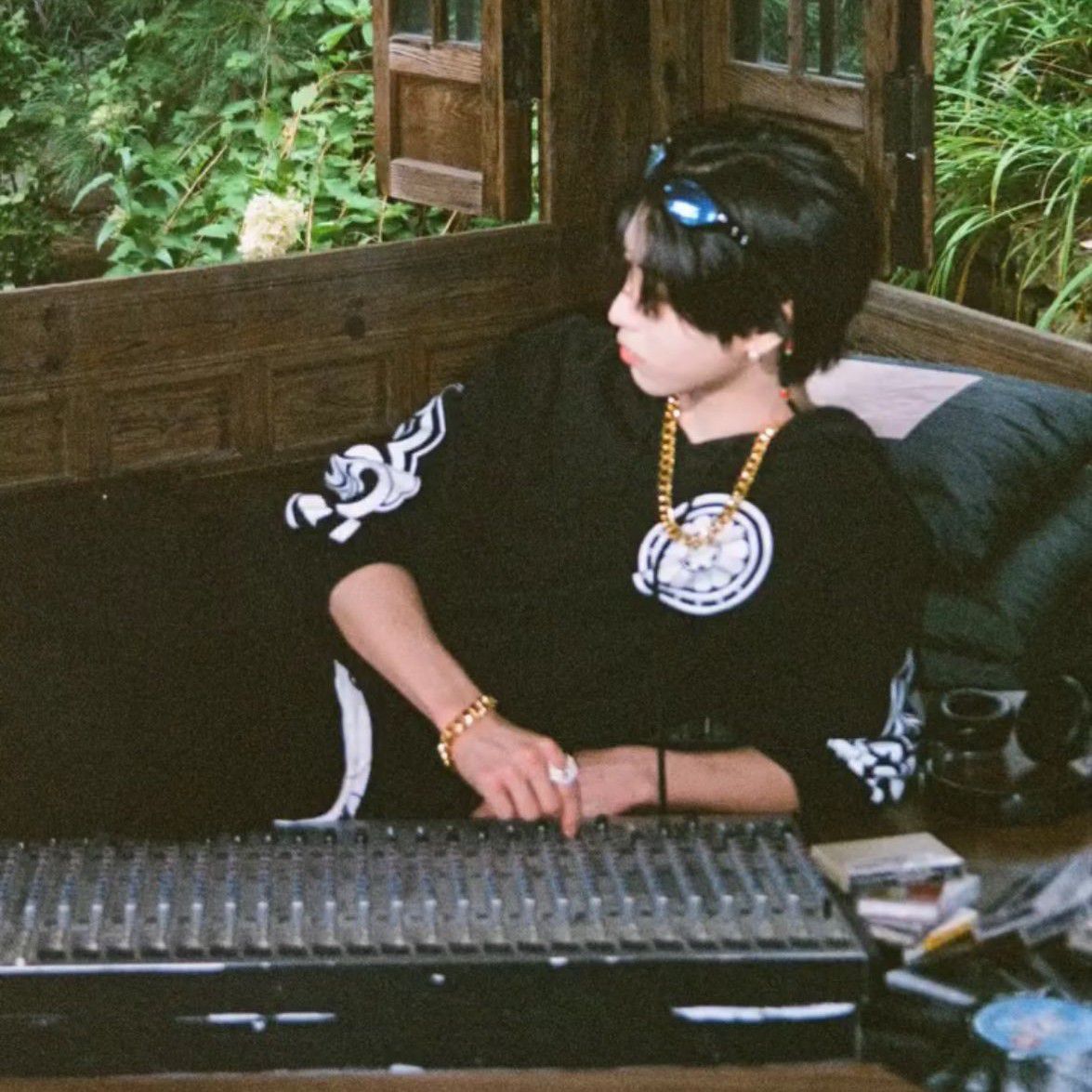 A moment captured by HAN (Stray Kids)'s fan