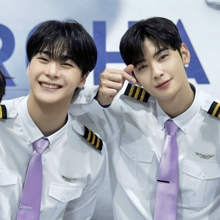 Recent activity shot of Eunwoo (ASTRO)