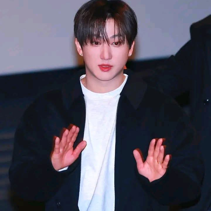 Recent activity shot of Changbin (Stray Kids)