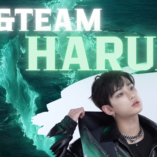 Behind-the-scenes cut of Harua (&TEAM)