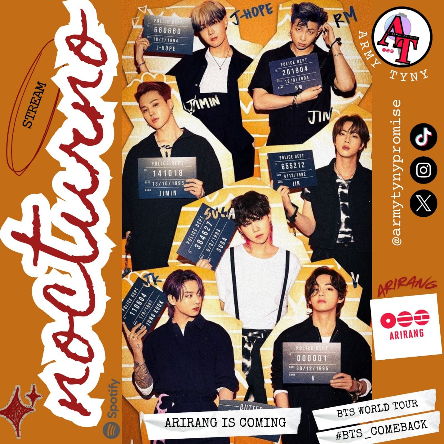 진 (방탄소년단) 최근 활동샷