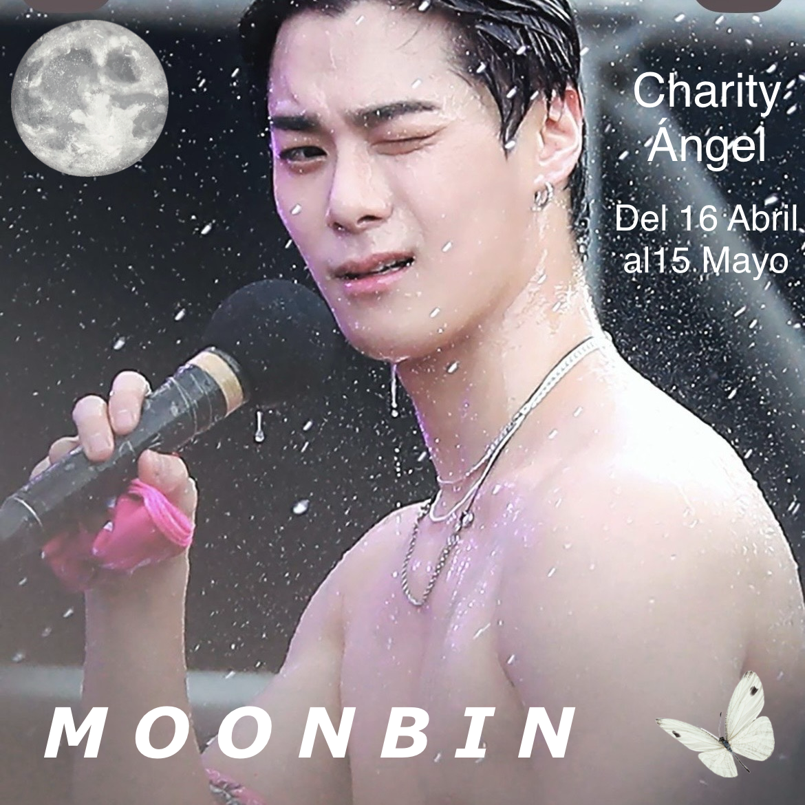 A moment captured by Moonbin (ASTRO)'s fan