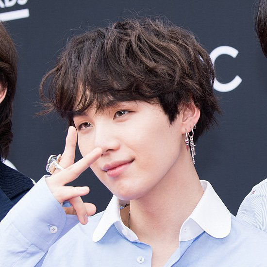 A moment captured by SUGA (BTS)'s fan