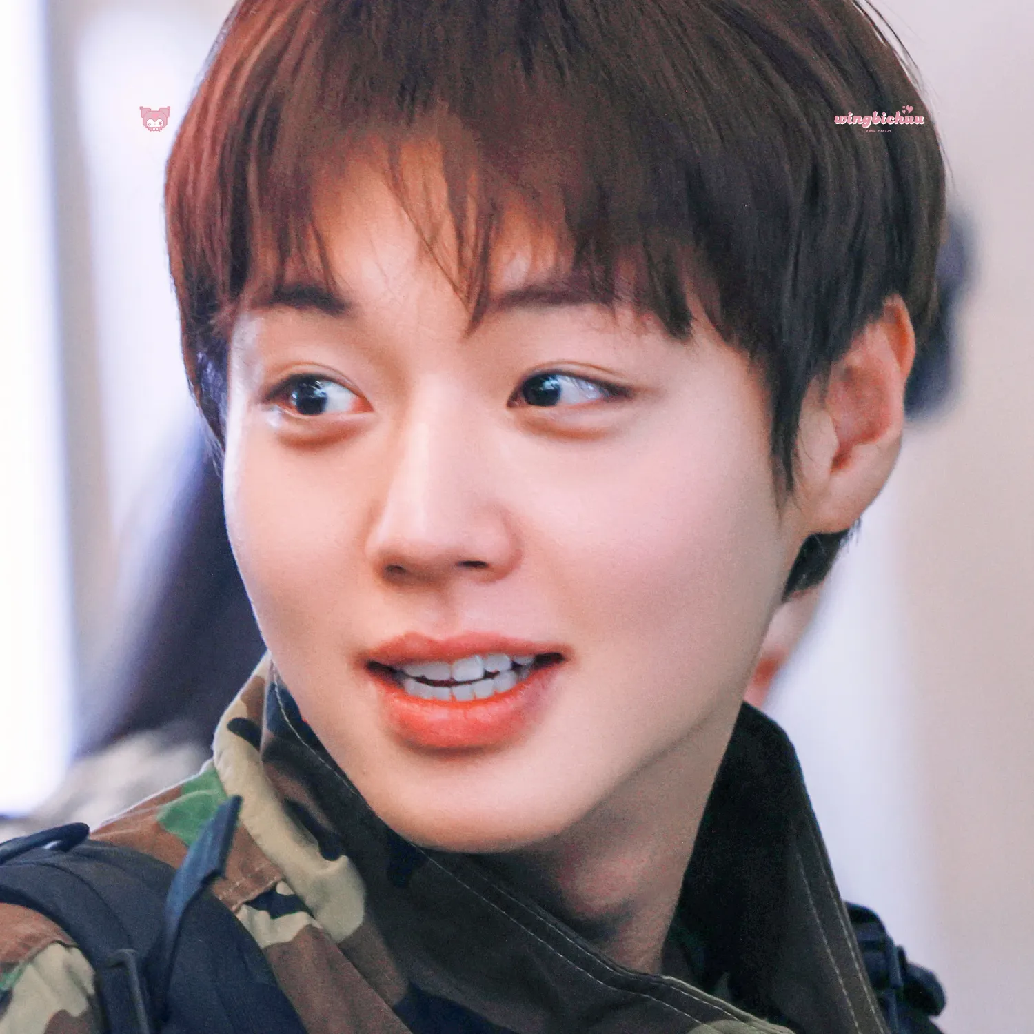 A moment captured by Park Jihoon's fan