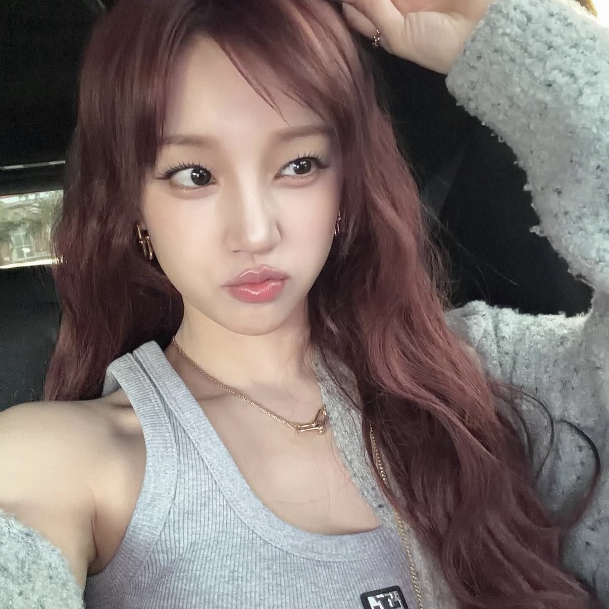 Momen yang diabadikan oleh penggemar Yuqi (i-dle)