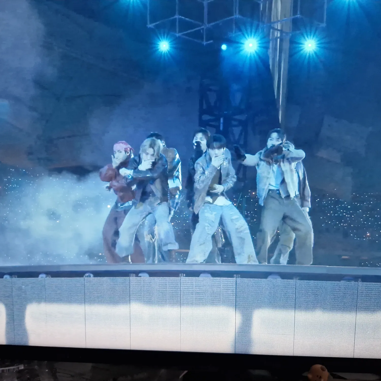 BTSの舞台裏ショット