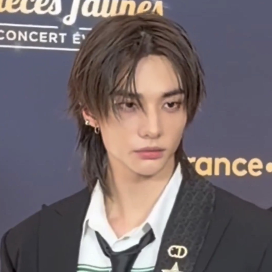 Recent activity shot of Hyunjin (Stray Kids)