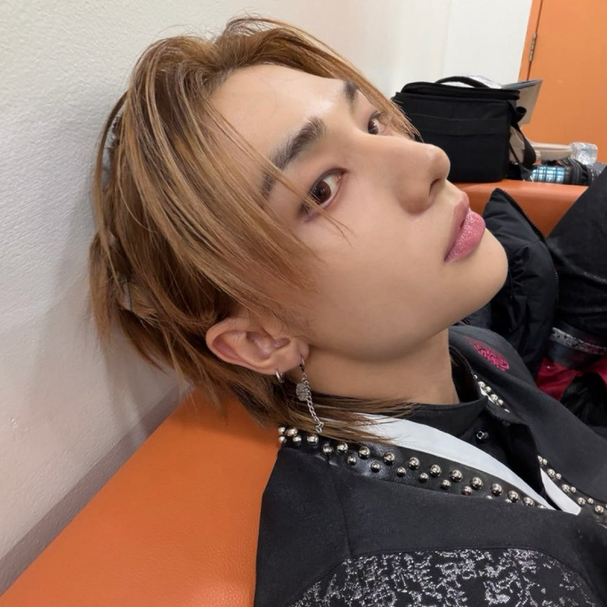 Recent activity shot of Hyunjin (Stray Kids)