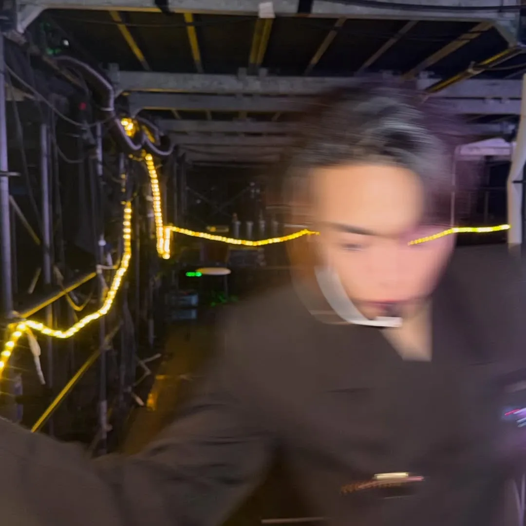 A moment captured by Minho (SHINee)'s fan