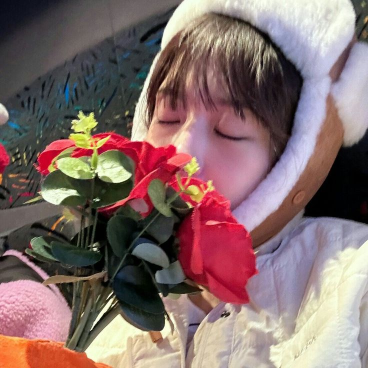 A moment captured by An Yujin (IVE)'s fan