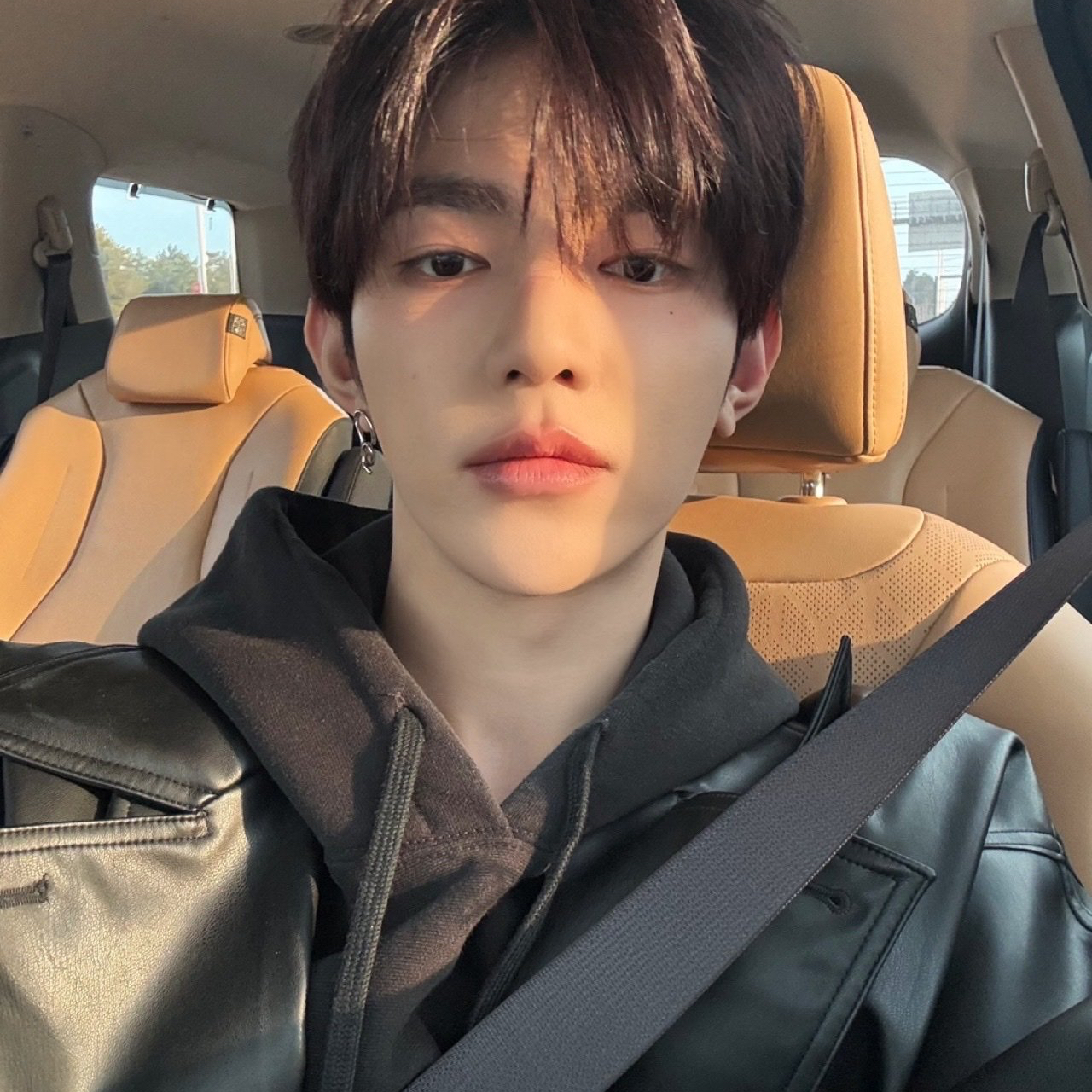 A moment captured by Zhang Hao's fan