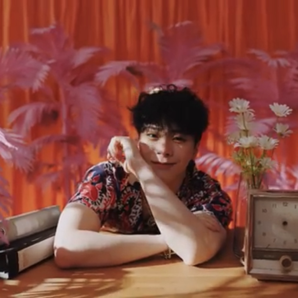 A moment captured by Moonbin (ASTRO)'s fan