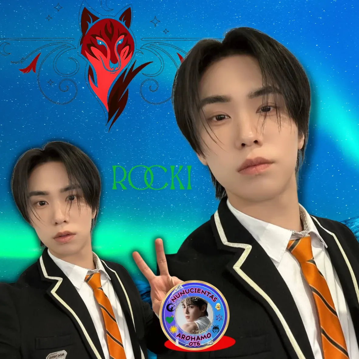 A moment captured by Rocky's fan