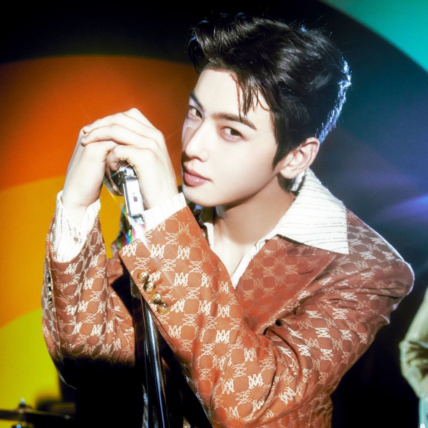 Recent activity shot of Eunwoo (ASTRO)