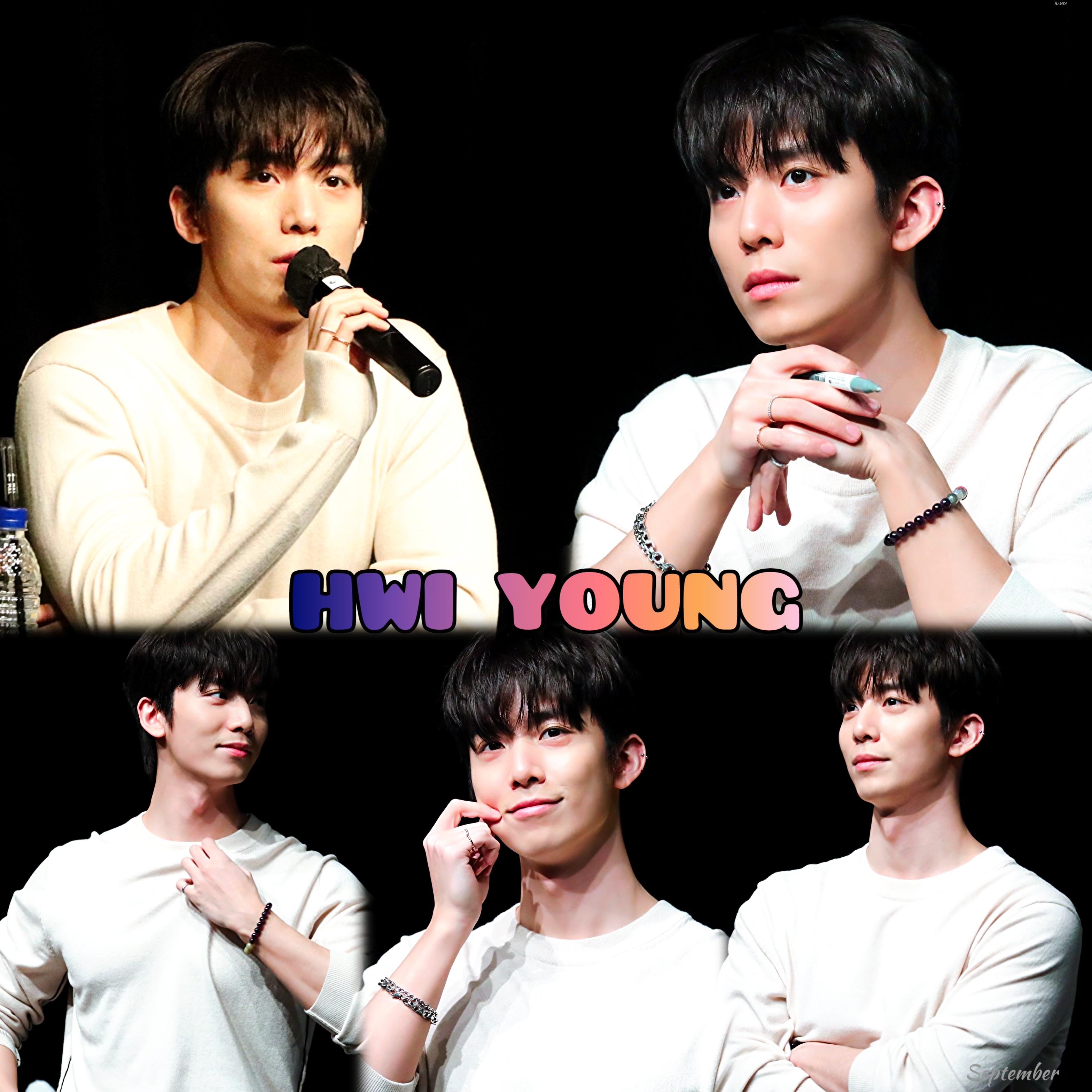 Recent activity shot of Hwiyoung (SF9)