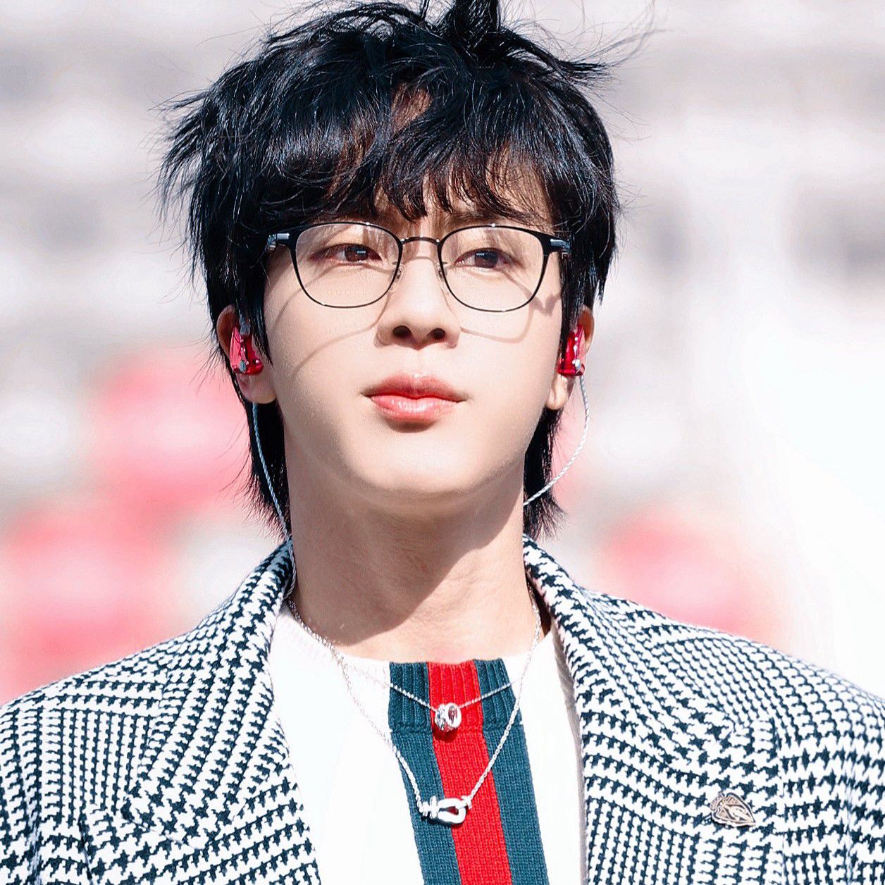 Momen yang diabadikan oleh penggemar Jin (BTS)