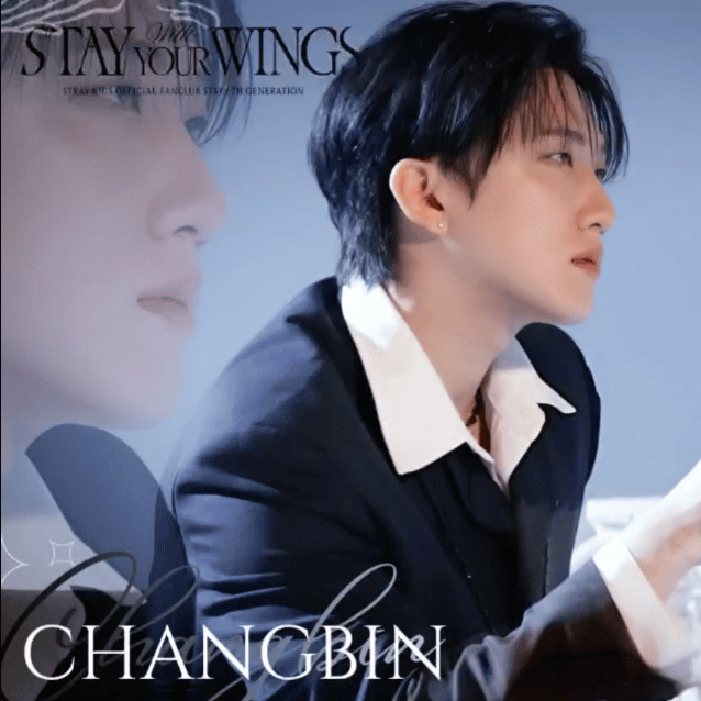 Recent activity shot of Changbin (Stray Kids)