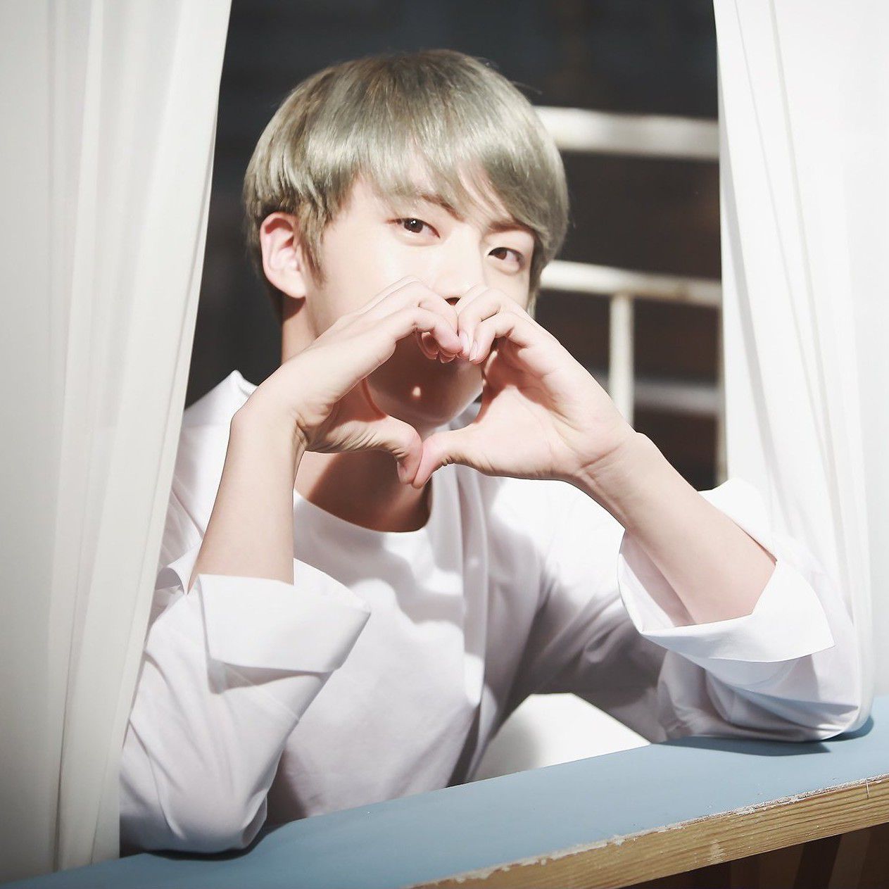 Recent activity shot of Jin (BTS)