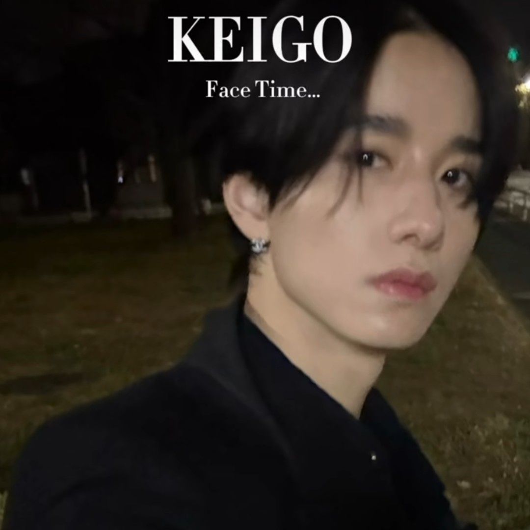 Recent activity shot of Sato Keigo (JO1)