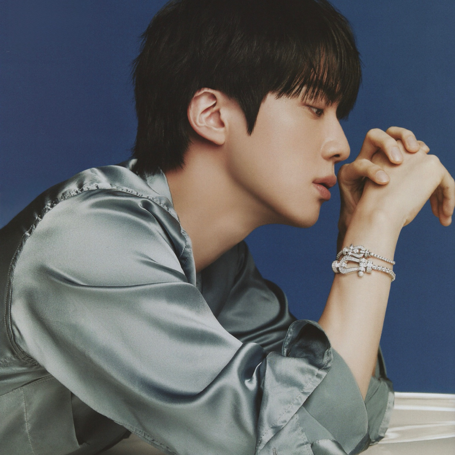 Momen yang diabadikan oleh penggemar Jin (BTS)